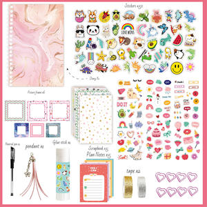 Kawaii DIY journaling Set văn phòng phẩm Set Kit sổ lưu niệm Kit DIY Memo cho trẻ em văn phòng phẩm Set cho trẻ em món quà - Product Image 4