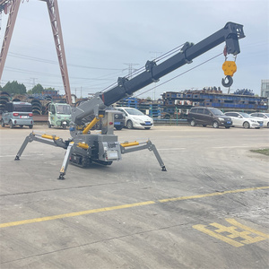 ماكينة مناولة عن بعد مع أرجل هيدروليكية تلسكوبية ، رافعة عنكبوتية مصغرة ، رافعة مجنزرة - Product Image 6