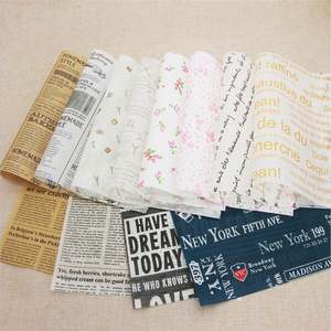 Custom Baking <b>Paper</b> <b>Sheets</b> Sandwich Burger Butter Grease Proof Parchment Custom Baking Food Wrapping <b>Wax</b> <b>Paper</b> - Product Image 6