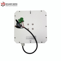 Lector de Puerta RFID UHF HUAWU 9dbi para Estacionamiento de Vehículos, Emulador de Teclado con Relé Wiegand26