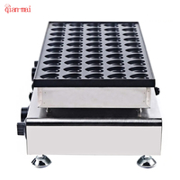 Populaire Mini coeur en forme de Poffertjes Maker 50-Hold Street Snack électrique antiadhésif Muffin & Pancake Machine tout neuf