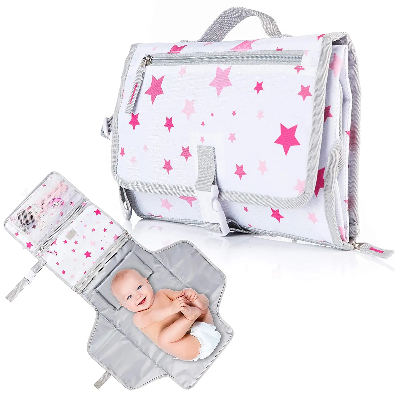 Custom Lightweight High Quality Waterproof Portable Diaper Baby Travel Changing Mat Baby for Baby Care