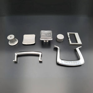 定制镜面抛光压铸锌合金烹饪锅手柄，带熔模铸造精密部件，用于握把 - Product Image 3