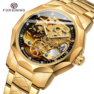 Montre FORSINING 199 pour Homme, Style Affaires, Tourbillon Squelette Transparent, Mécanique Automatique, Acier Inoxydable, Montre Homme 2026 - Product Image 2