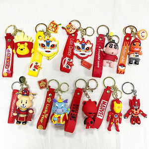 Personajes <span class=keywords><strong>de</strong></span> películas <span class=keywords><strong>de</strong></span> anime <span class=keywords><strong>de</strong></span> dibujos animados personalizados 3D PVC llaveros accesorio colgante suave PVC llavero <span class=keywords><strong>de</strong></span> goma - Product Image 3