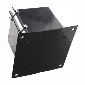 Alta calidad Durable 4X4 <span class=keywords><strong>hormigón</strong></span> perno abajo pérgola poste galvanizado polvo recubierto ancla Metal madera valla poste Base - Product Image 3