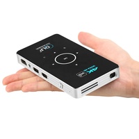 Mini projecteur intelligent Touyinger C6 1080p Android 3D 4K Mini Wifi sans fil Proyector Beamer pour cinéma Projecteur LED DLP