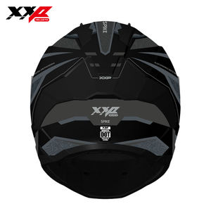Casques de moto intégraux NOUVEAUX avec grand spoiler, double visière, boucle à dégagement rapide, tailles S-XXL, XXP VINDICATOR SPIKE DOT ABS - Product Image 4