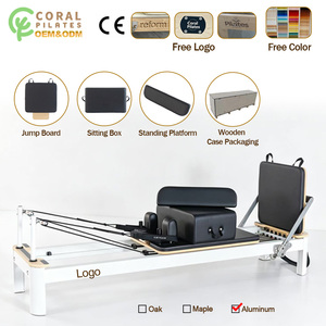 2026 Coral OEM Color Personalizado Venta al por Mayor de Fábrica <span class=keywords><strong>Allegro</strong></span> Professional Tower Bed Equipo Comercial de Aluminio para <span class=keywords><strong>Pilates</strong></span> Corporal - Product Image 1