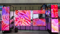 RGX Garantie Vente en gros Haute Rafraîchissement P3.91 Publicité extérieure Panneau d'épissage simple 250*250mm Module Led