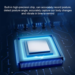 Thông minh rung nhắc nhở trở lại hỗ trợ tư thế Corrector Cổ và Vai chỉnh dây đai vai Brace Belt - Product Image 3