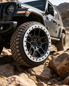 Nuevas Llantas Todoterreno <span class=keywords><strong>Wheelman</strong></span> 17x8.0 4x4 de Aleación, PCD5x127 con Diseño Cóncavo Funcional BeadLock, Garantía de 3 Años - Product Image 3