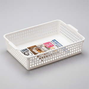 Inomata 520 ventosa cesto portaoggetti A4 bianco - Product Image 1