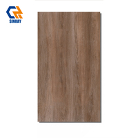 Carreaux de porcelaine modernes résistants à l'usure, antibactériens, résistants aux acides, mats, 9 mm, 600x1200 mm, imitation bois massif, pour appartement