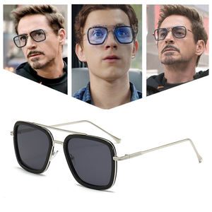 Trendy Poligonal <span class=keywords><strong>Gafas</strong></span> de sol de las mujeres Hombres Moda Metal Frame Driving Sun Glasses Mujer - Product Image 2