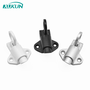 XK1017 Chốt Cửa Bằng Hợp Kim Nhôm Vòng Kéo An Toàn Cửa Sổ Tự Động An Toàn Tự Đóng Chốt Cửa Lò Xo Bật Lên Khóa Chốt - Product Image 5