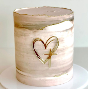 Nouvelle décoration <span class=keywords><strong>de</strong></span> gâteau saint valentin coeur rouge gâteau topper belle déesse Festival <span class=keywords><strong>or</strong></span> acrylique gâteau topper - Product Image 1