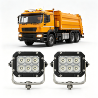 Projecteur de Travail Industriel Professionnel LED 60W Robuste 4800LM à Faisceau Concentré et Diffus, Vente en Gros Usine