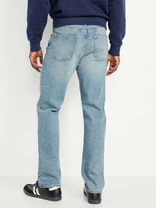 <span class=keywords><strong>Jeans</strong></span> da <span class=keywords><strong>Uomo</strong></span> Personalizzati OEM di Alta Qualità, <span class=keywords><strong>Blu</strong></span> Chiaro, Vestibilità Dritta, Produttore con MOQ Basso, <span class=keywords><strong>Jeans</strong></span> Casual Larghi Stile Carpenter per <span class=keywords><strong>Uomo</strong></span> - Product Image 2