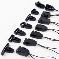 Sangle de téléphone et support de badge d'identification en plastique à boucle rapide, étanche, classique, pour la vente en gros