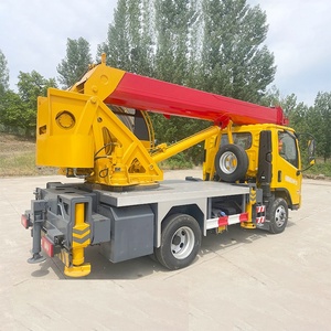 Camión grúa de 6 toneladas de alta calidad, pluma telescópica de 7 Secciones, Mini grúa montada en camión usado, características del motor de China - Product Image 4