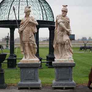 Scultura di <span class=keywords><strong>pietra</strong></span> Antico Romano Cavalieri Scultura - Product Image 2