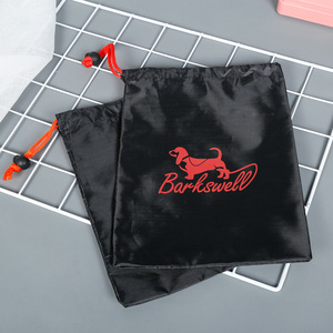 Bolsa con cordón Barkswell de 20x25cm, bolsa de almacenamiento con logo personalizado para mascotas - Product Image 4
