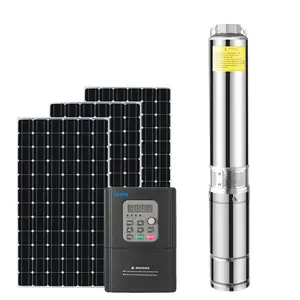 Hot Sales Solar Pump 3 Inches Borehole DC Submersible Solar Water Pump System for Farm Agriculture Irrigation