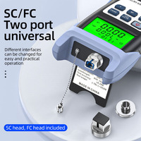 AOPTKE DXL-40D, Probador de Cable de Fibra Óptica FTTH, Conexiones SC/ST/FC, Medidor de Potencia Óptica -50 ~+26dBm, Portátil