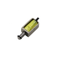 Hocheffizienter Zug-Druck-Open-Frame-Solenoid-Elektromagnet DC Linearbewegungsaktuator für automatische Verriegelungsanlagen