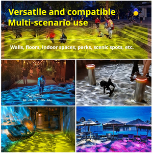 Projecteur d'ondes lumineuses LED pour discothèque, effet vague d'eau colorée |   Lumière d'effet de scène personnalisable pour banquets, bars et clubs, prise en charge ODM/OEM - Product Image 5