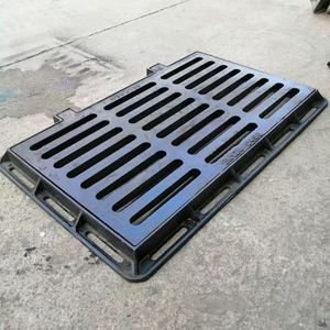 MaxIn mx100060 nhiệm vụ nặng nề dễ uốn sắt chống cháy CE ISO9001 chứng nhận màu đen bitum bề mặt đường an toàn đường manhole lưới - Product Image 3