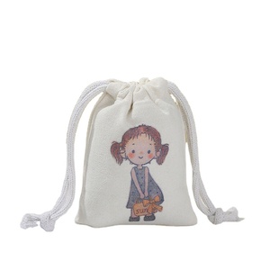 Muslim Customizable <b>Canvas</b> <b>Tote</b> <b>Bag</b> Rope Handle Eco-Friendly Recyclable Holiday/Christmas Gift Handmade Cosmetic Baby Shoe - Product Image 1