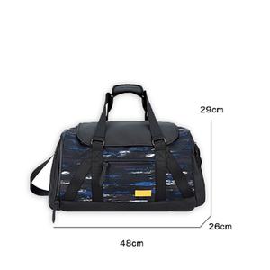 Bolsa de Deporte Plegable de Gran Capacidad con Logotipo Personalizado, Bolsa de Viaje para Fitness con Separación para Ropa Seca y Mojada, Bolsa de Yoga Unisex - Product Image 2