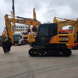 Excavatrice Sany d'occasion Sany SY135 SY135C SY135 PRO, excavatrice d'occasion de haute qualité à prix avantageux pour la construction - Product Image 6