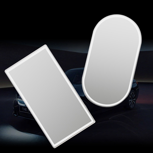 New Arrival Stainless Steel <b>Car</b> Side Makeup Visor Vanity <b>Mirror</b> for <b>Car</b> Visors <b>Car</b> Accessories - Product Image 3