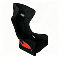 Siège baquet de course multi-usage LK, simulateur de cockpit, pour gaming, bureau, e-sport, dossier haut, style GT, avec rail coulissant en L, universel