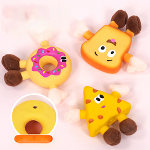 Toptan Pet oyuncak lateks ve peluş kedi köpek düdük Pet ürünleri tasarımı ile çiğneme oyuncağı - Product Image 3