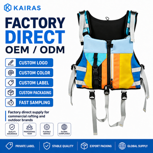 Gilet de sauvetage OEM personnalisé pour <span class=keywords><strong>rafting</strong></span> et kayak en eau vive, en Oxford 420D avec bande réfléchissante - Product Image 5