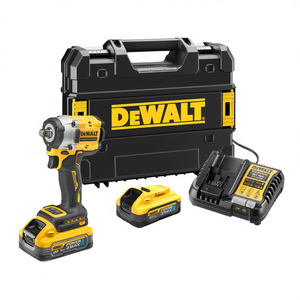 For Professional 1/2 in Drive 3-Year Warranty 20V Lithium Ion Cordless Impact Wrench Kit with <b>Battery</b> and Charger - Product Image 1