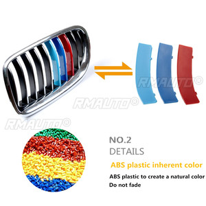 Juego de 3 Adhesivos Decorativos para Parrilla de Coche BMW Serie 1, 3, 5, F30, F31, X5, X6, E90, E91, F10, F11, F18, E60, E61, E70, E84, F48, F20, F21 - Product Image 3