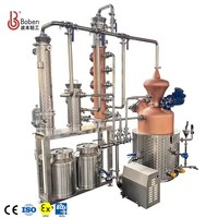 Équipement de distillation d'alcool Boben 100/200L, distillateur d'éthanol, tour de récupération, tour de distillation d'alcool
