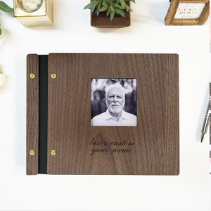 Panneau funéraire ou de désherbage en bois dans le livre d'or Souvenir Polaroid Memorial <span class=keywords><strong>Photo</strong></span> <span class=keywords><strong>Album</strong></span> - Product Image 1