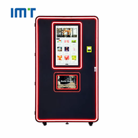 Distributeur automatique de compléments alimentaires à écran tactile avec éclairage LED et porte de récupération automatique, machine distributrice de protéines en poudre
