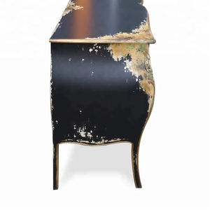 Antike Kommode Französische Möbel Reproduktionen Regal und Lagers chrank Küche Hutch Side board - Bombe Chest - Product Image 2