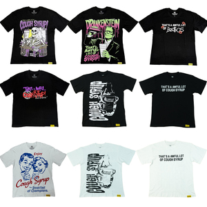 T-shirt di Marca di Alta Qualità con Stampa Classica 'That's a Terrible Lot of Cough Syrup' a Maniche Corte per Uomo - Product Image 1