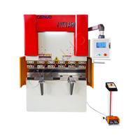 Presse plieuse CNC à barre de torsion avec contrôleur E21 100T 4000, plieuse hydraulique pour métaux