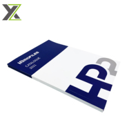 Brochure personnalisée en papier d'art A4, imprimée en offset, liste de produits de l'entreprise, catalogue avec reliure cousue