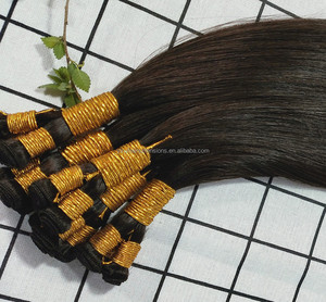 Hochwertige Haarverlängerungen 100% Echthaar aus China Volle Kutikula Intakt zum Flechten Glatt Bleichbar - Product Image 6