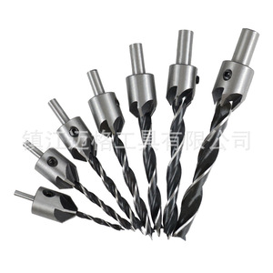 Lingxian Woodworking Chamfering Tool Set 4Pc 7Pc With Small Wrench Five Flute Reamer For Steel Drilling - Product Image 5